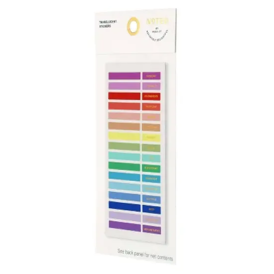 Noted by Post-it Colorful Stickers for Journals, Planners & Calendars - 96ct image {9}
