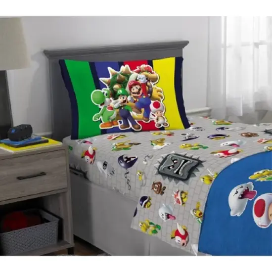 Mario Twin Sheet Set image {5}