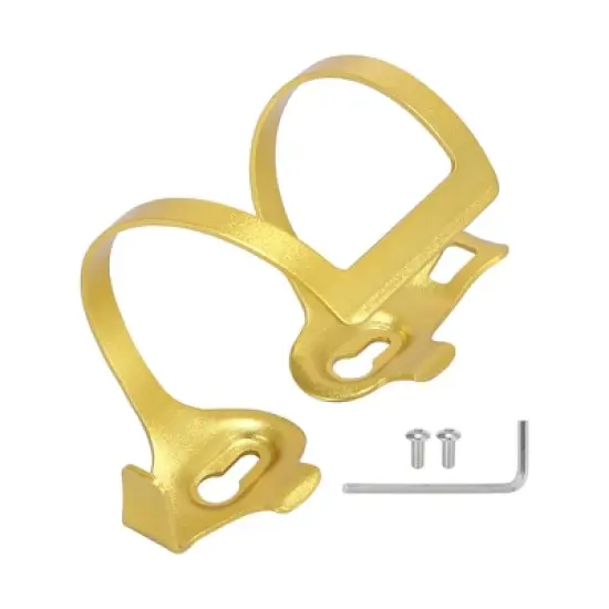 Unique Bargains Single Side Bicycle Water Coffee Drink Cup Bottle Holder Cages Carrier Rack with Wrench  for Mountain Road Bike Motorcycle image {5}