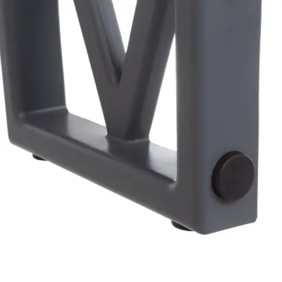 Elevated Dog Bowls Stand - Adjusts to 3 Heights for Small, Medium, and Large Pets - Stainless-Steel Dog Bowls Hold 34oz Each by PETMAKER (Gray) image {7}