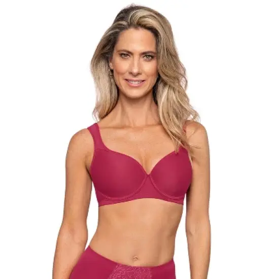 Leonisa  Underwire Triangle Bra with High Coverage Cups - image {6}