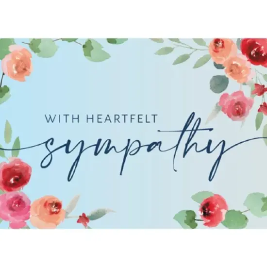 CEO Cards Sympathy Greeting Card Box Set of 25 Cards & 26 Envelopes - S2002 image {1}