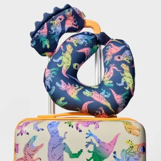 Kids' Neck Pillow and Eye mask Set Dino - Cat & Jack&trade; image {1}