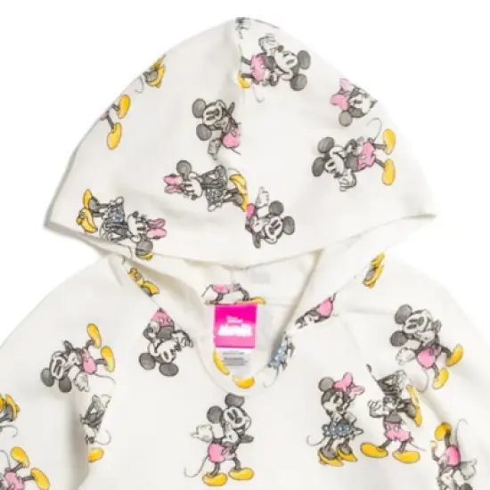 Disney Mickey Mouse Minnie Mouse Girls Pullover Hoodie and Pants Outfit Set Toddler  image {4}
