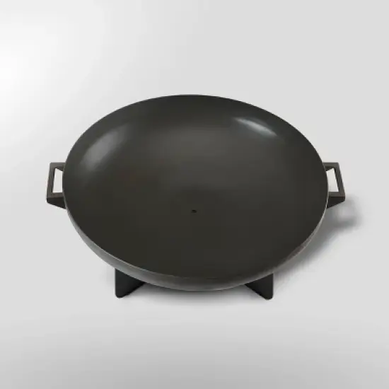 Anson Wood Burning Fire Bowl Gray - Real Flame image {2}