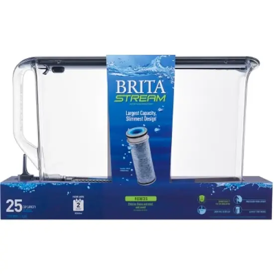 Brita Stream 25-Cup Dispenser - Slate image {5}