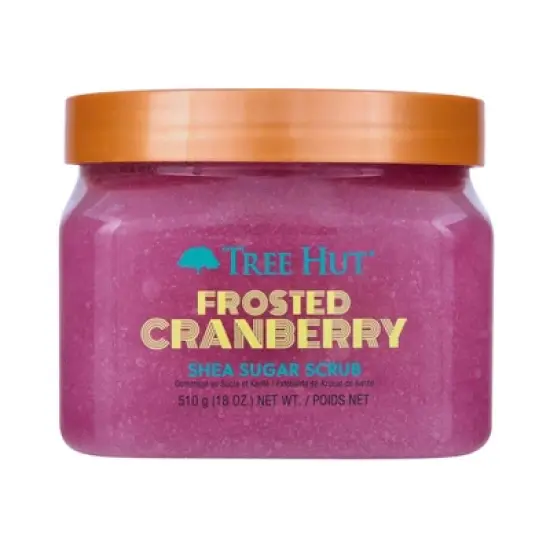 Tree Hut Frosted Cranberry Shea Sugar Body Scrub - 18oz image {8}