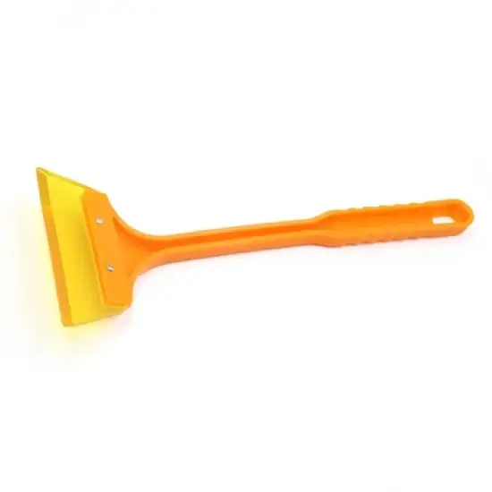 Unique Bargains Rubber Blade Long Handle Ice Shovel Scraper Snow Removal Tool for Car image {4}