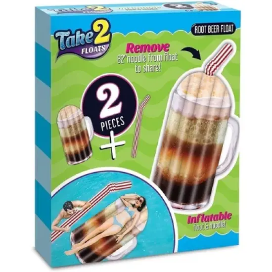 Mighty Mojo Root Beer Float and Noodle Pool Float Tube image {2}