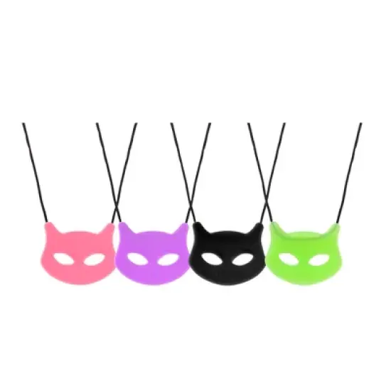 Chewigem Chewable Cat Pendant, Pink image {1}
