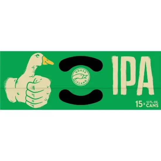 Goose Island IPA Beer - 15pk/12 fl oz Cans image {6}