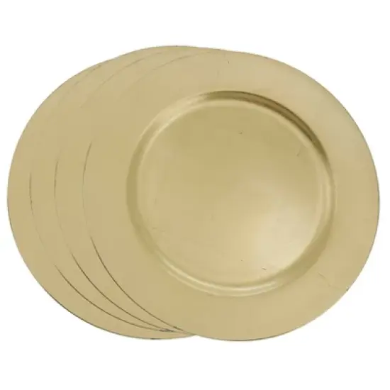 Saro Lifestyle Classic Solid Color Charger Plates image {9}