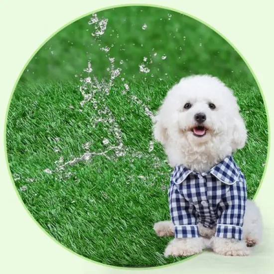 Sandinrayli Dog Grass Pad Pee Turf Potty Training, 30 x 20in image {4}