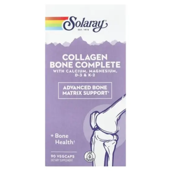 Solaray Collagen Bone Complete, 90 VegCaps image {4}