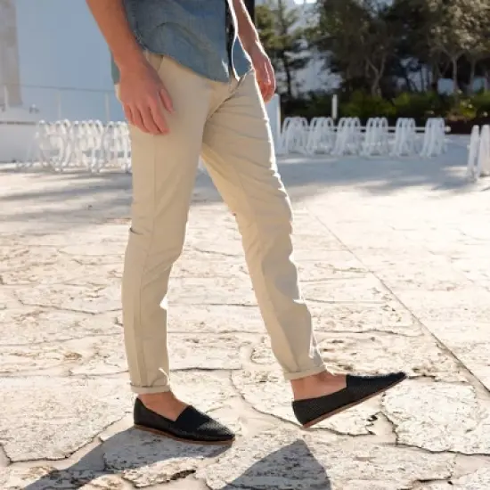 Nisolo Sustainable Men's Alejandro Woven Slip On image {5}