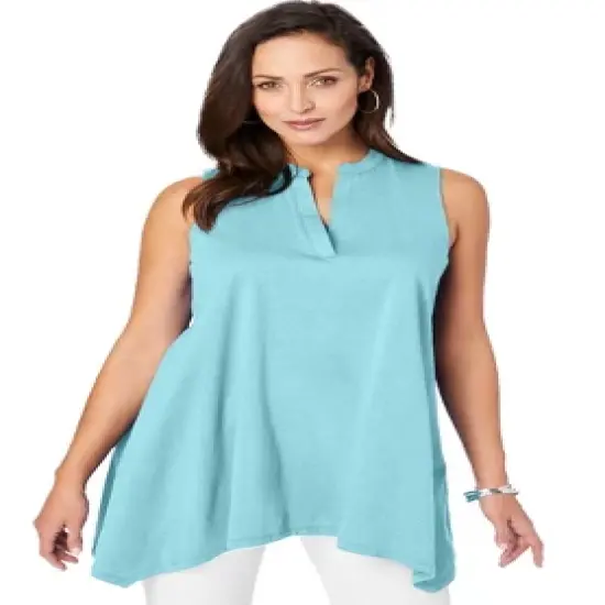 Jessica London Women&rsquo;s Plus Size Pointed Tunic image {5}