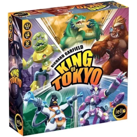 King of Tokyo: New Edition - IELLO Board Game, Ages 8+, 2-6 Players, 30 Min image {6}