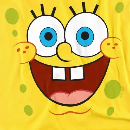 Toddler Boys' Spongebob Goofy Smile Yellow T-Shirt Yellow image {2}