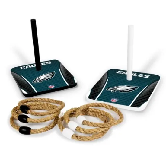 NFL Philadelphia Eagles Solid Wood Quoits Toss Game image {9}