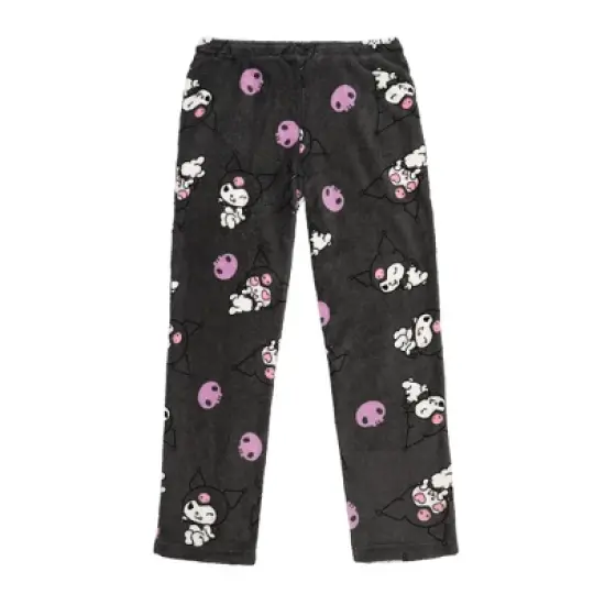 Kuromi Plush Women's Pajama Pant image {2}