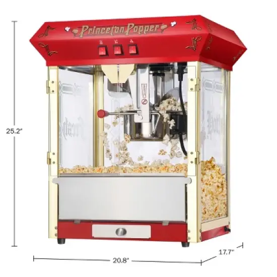 Great Northern Popcorn 8oz Princeton Popper, Red image {2}