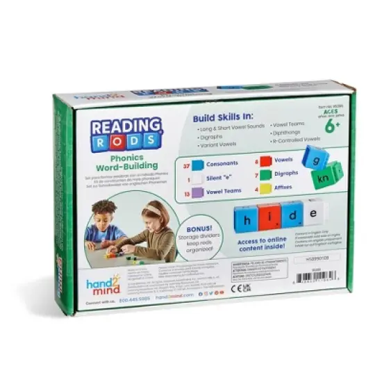 Hand2Mind Reading Rods Phonics Word-Building image {6}