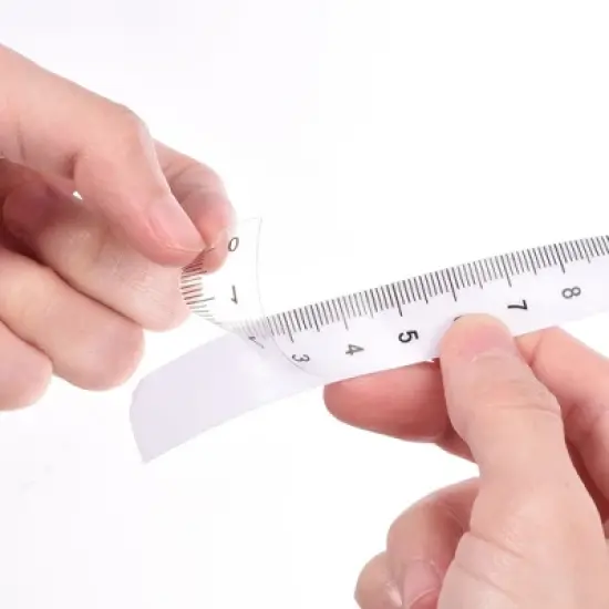 Unique Bargains Metric Self-Adhesive Peel and Stick Waterproof Measuring Ruler image {3}