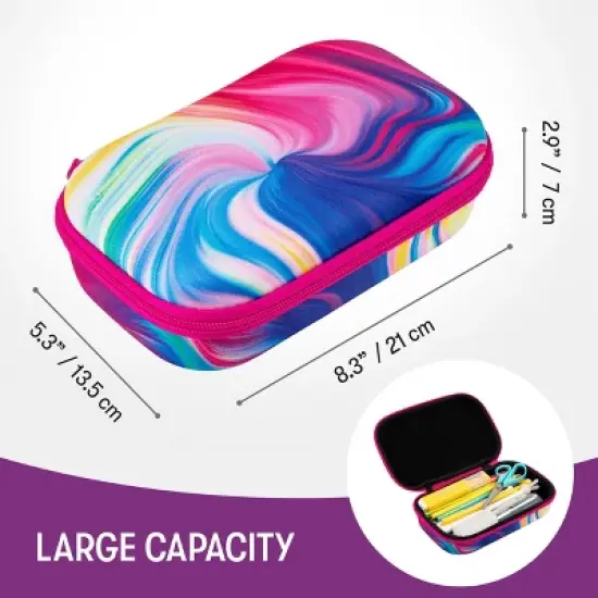 ZIPIT Colorful Pencil Case, Pencil Box for Girls image {4}