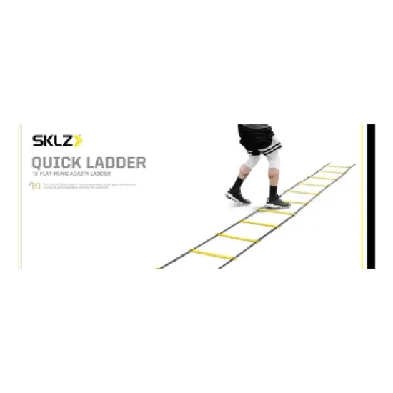 SKLZ Quick Agility Ladder - Black/Yellow image {1}