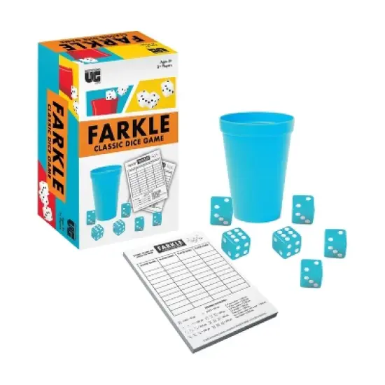 Farkle Classic Dice Game: Strategy Board Game with Scoring Pads & Instructions for 2+ Players, 20-40 Min Play image {3}