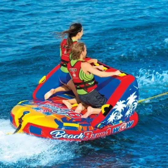WOW Beach Bubba 2-Person Soft Top Towable image {9}