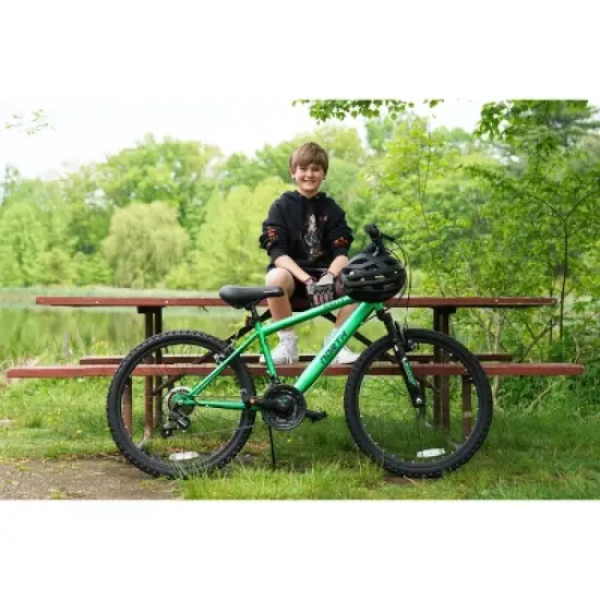Kent Northstar 24" Kids' Mountain Bike - Green image {7}