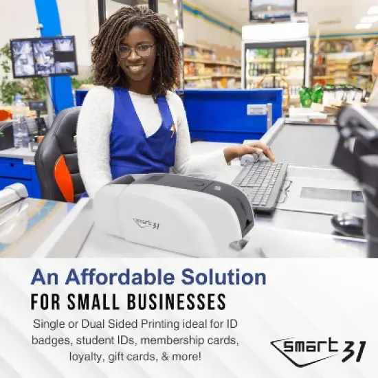 IDP SMART-31 Single-Sided and Dual-Sided ID Card Printers image {3}
