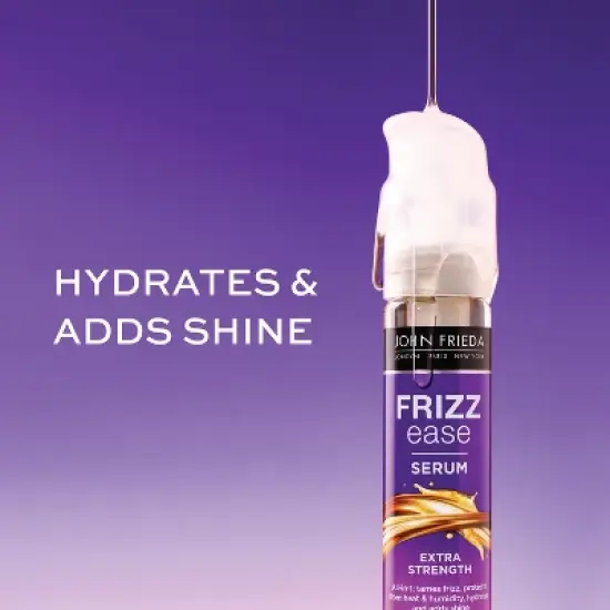 John Frieda Frizz Ease Extra Strength Frizzy Hair Serum with Argan, Coconut, and Moringa Oil - 1.69 fl oz image {2}