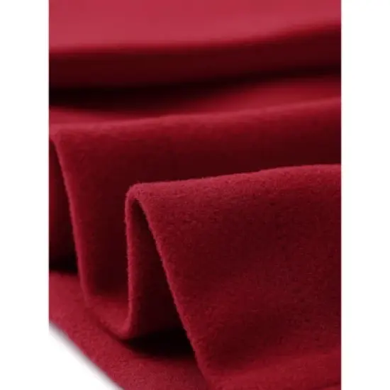 Agnes Orinda Women's Plus Size Elegant A Line Notched Lapel Double Breasted Pea Coats image {4}