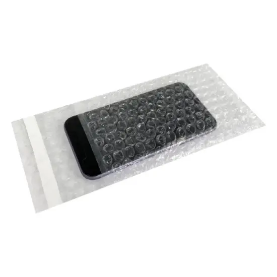 UOFFICE 250 Bubble Out Bags 4" x 7.5" - #2 Self-Sealing  Pouches image {7}