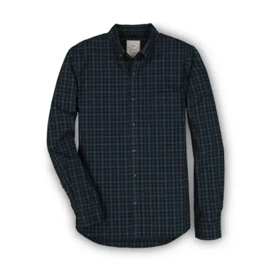Hope & Henry Mens' Poplin Button Down Shirt image {9}