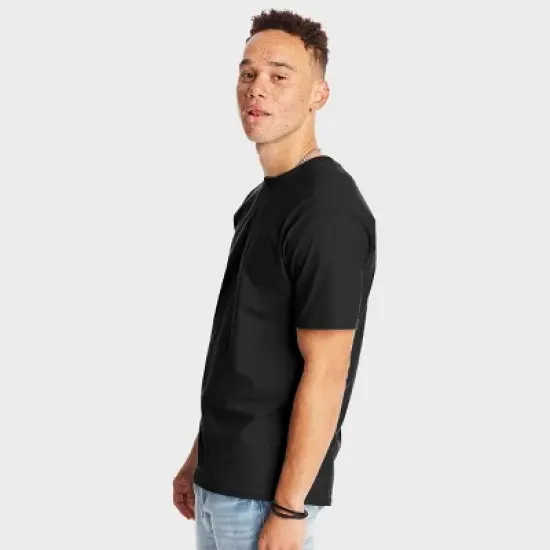 Hanes Beefy-T Men's T-Shirt, Value 2-Pack (Big & Tall Available) image {3}