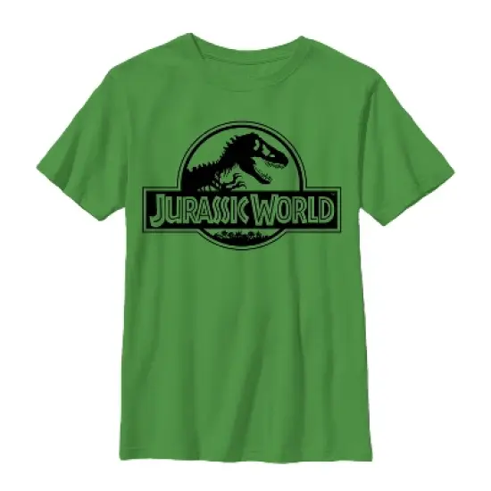 Boy's Jurassic World Simple T. Rex Logo T-Shirt image {2}