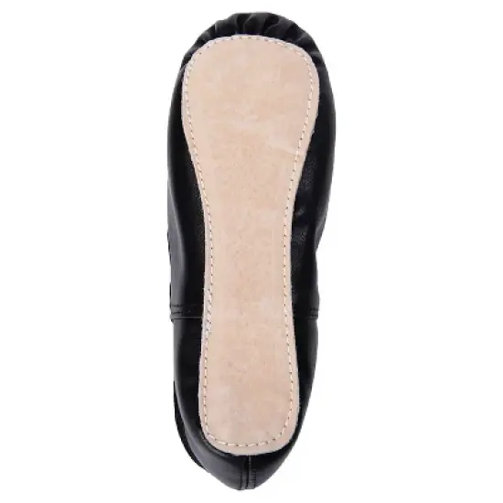 Freestyle by Danskin Girls' Ballet Slippers - Black image {4}
