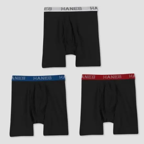 Hanes Premium Comfort Flex Fit Men's Boxer Briefs 3pk image {3}