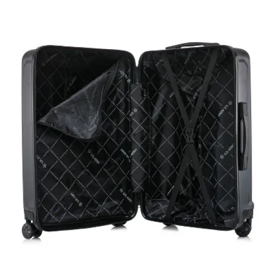 U.S. Army FOX 24" Medium Checked Hardside Suitcase image {6}