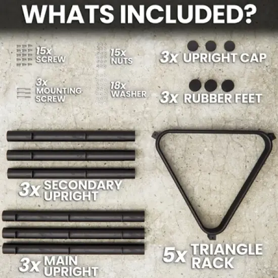 Synergee BOSU Ball Rack - 6 BOSU Storage image {5}