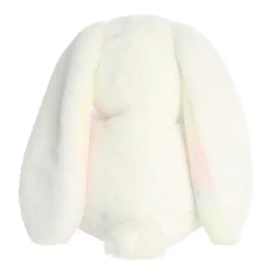 Aurora Spring 11" Rainbow Bunny White Stuffed Animal image {3}