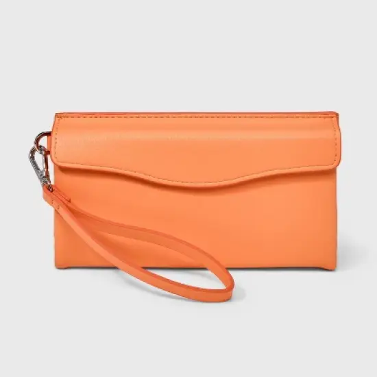 Flap Pouch with Folded Double Interior Wristlet - A New Day&trade; image {4}