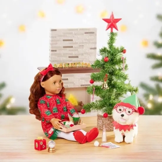 Our Generation Holiday Elf Surprise Advent Calendar Christmas Countdown Accessories for 18" Dolls: Includes 31 Doll Size Items image {5}