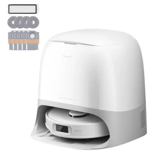 Roborock Qrevo Curv 5A1 Robot Vacuum and Mop with Zero-Tangling Design, FlexiArm Tech & Hands-Free Dock, Auto Mop Lifting, Pet Friendly image {18}