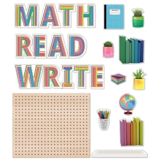 Carson Dellosa Education Subject Pegboards Bulletin Board Set (31 pieces) image {5}