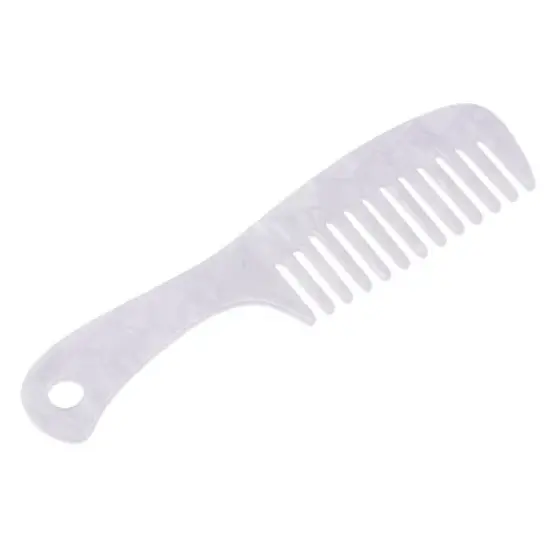 Unique Bargains Anti-Static Hair Comb Wide Tooth for Thick Curly Hair Hair Care Detangling Comb For Wet and Dry 1 Pcs image {7}
