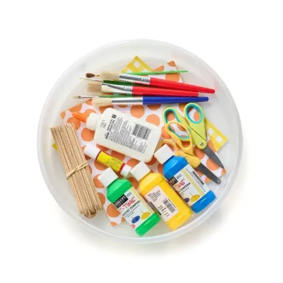 Tupperware Freeze and Go Round Food Storage Container: Large Dishwasher-Safe, 16.75 Volume, Blue/Clear image {6}